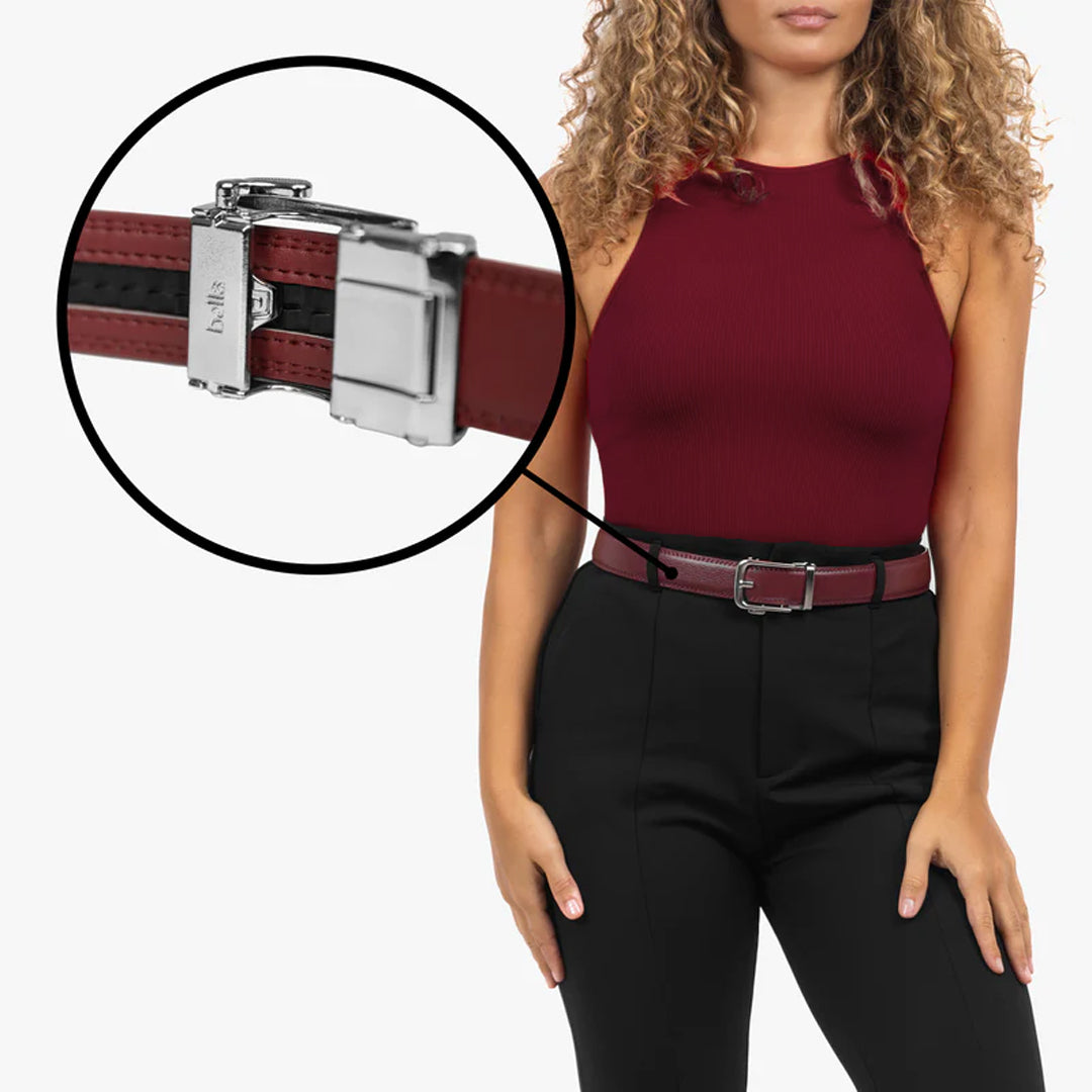 Classic Belt - Bordeaux