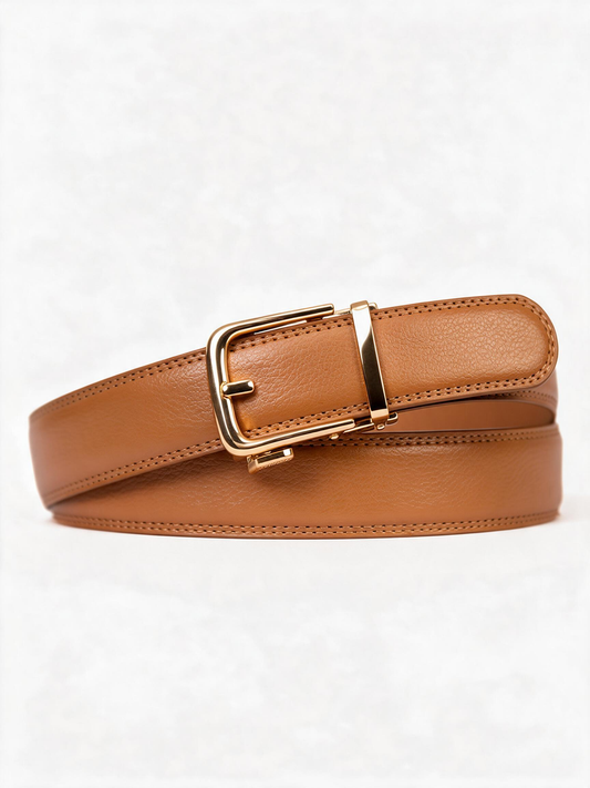 🤎 Wardrobe Belt | Genuine Cowhide | Workdays | Her | Golden Buckle